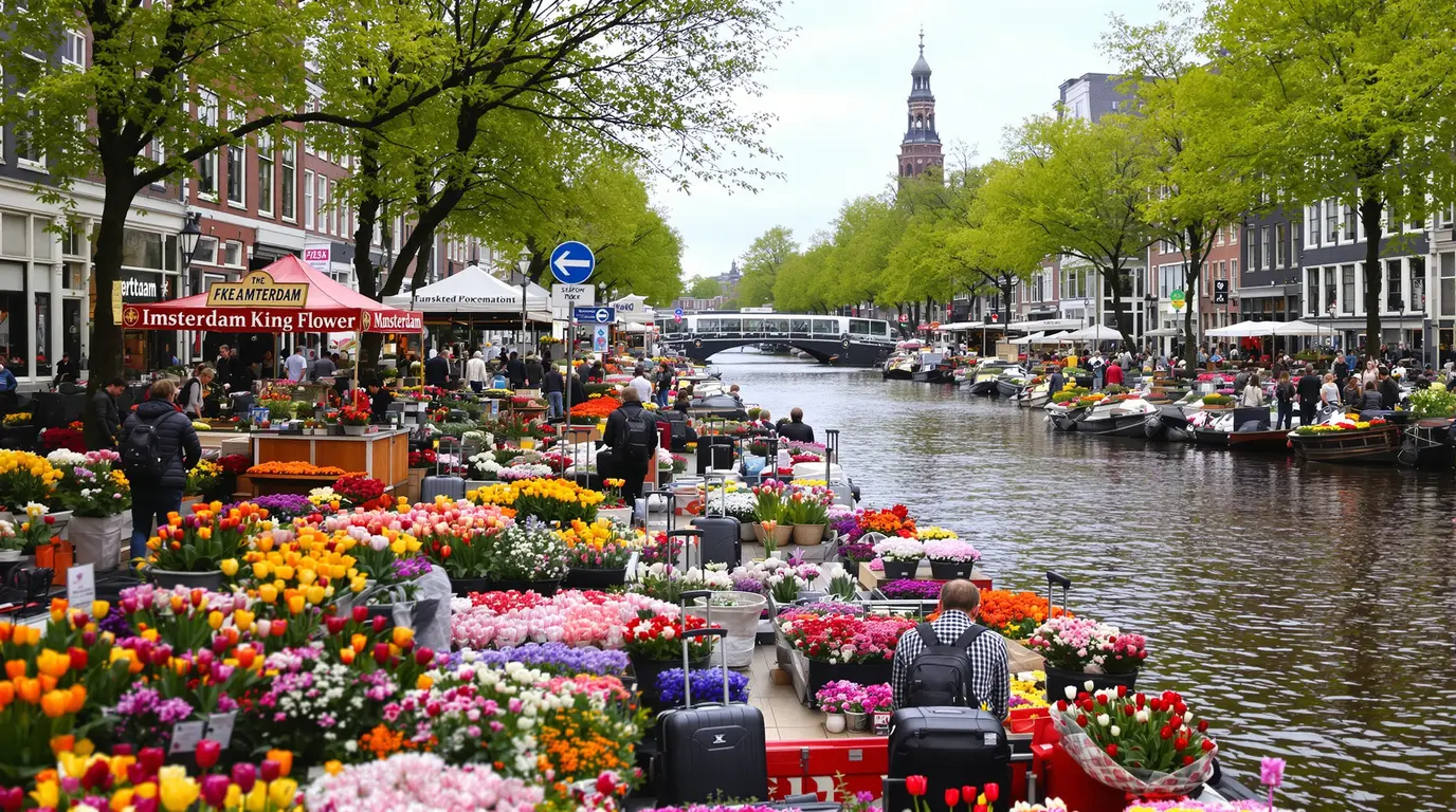 marché aux fleurs amsterdam